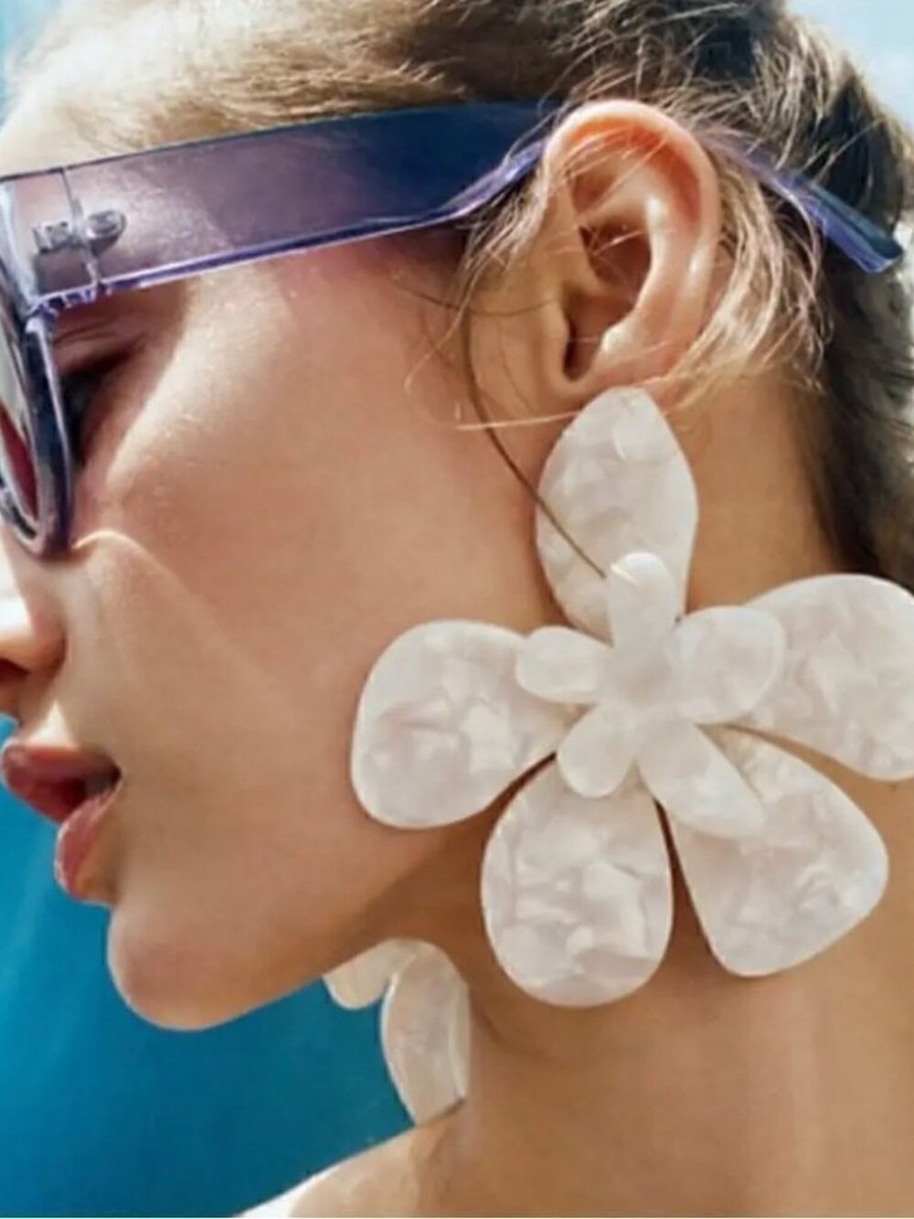 Flowerstatementearrings 637